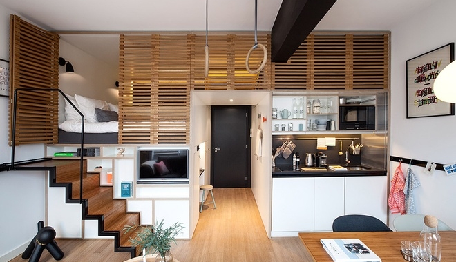 Căn hộ 25 m2 khiến bạn muốn ở nhà nhiều hơn