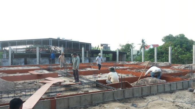 Công trình khu nhà mục vụ cho công việc của Giáo xứ